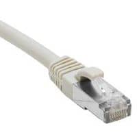 Cordon RJ45 catégorie 6 F/UTP LSOH snagless gris - 15 m