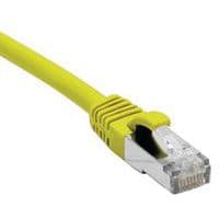 Cordon RJ45 catégorie 6 F/UTP LSOH snagless jaune - 3 m