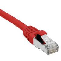 Cordon RJ45 catégorie 6 F/UTP LSOH snagless rouge - 5 m