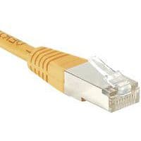 Cordon RJ45 catégorie 6 F/UTP orange - 1 m