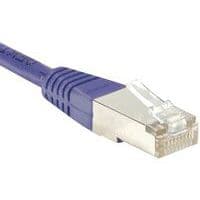 Cordon RJ45 catégorie 6 F/UTP violet - 2 m