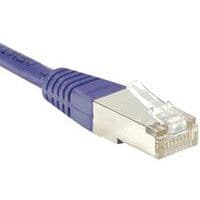 Cordon RJ45 catégorie 6 F/UTP violet - 25 m