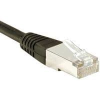 Cordon RJ45 catégorie 6 S/FTP noir - 3 m