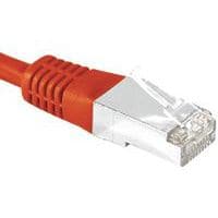 Cordon RJ45 catégorie 6 S/FTP rouge - 5 m