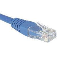 Cordon RJ45 catégorie 6 U/UTP bleu - 25 m