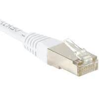 Cordon RJ45 Budget catégorie 6 F/UTP blanc - 50 m