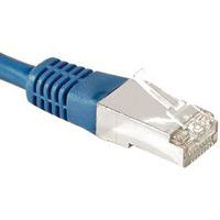 Cordon RJ45 catégorie 6A F/UTP bleu - 10 m