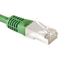 Cordon RJ45 catégorie 6A F/UTP vert - 1,5 m