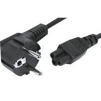 Cordon d'alimentation tripolaire pour PC portable noir 3,0 m