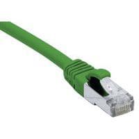 Cordon RJ45 catégorie 6A F/UTP LSOH snagless vert - 3 m