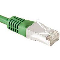 Cordon RJ45 catégorie 6A F/UTP vert - 7,5 m