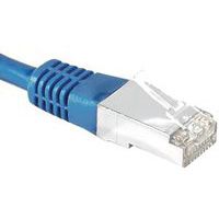 Cordon RJ45 catégorie 6A S/FTP bleu - 2 m