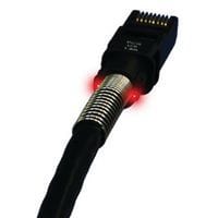 Cordon RJ45 catégorie 6A U/FTP LSOH noir - 9,7 m