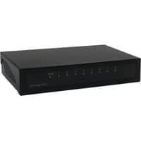 Switch Gigabit 8 ports métal noir