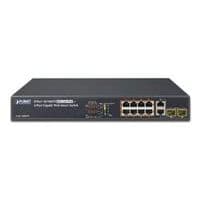 Switch Niv2 8P PoE+ & 2Giga/SFP 125W