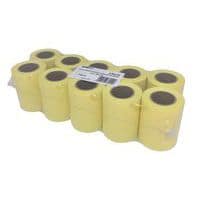 Recharge notes repositionnables jaune Brix - 60 mm x 10 m - Elami