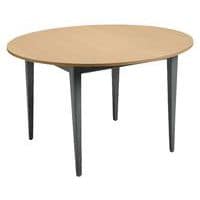 Table Grand Large Ø 120 cm 4 pieds - stratifié ABS Sunset Creation
