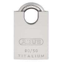 Cadenas blindé Titalium série 90 - Entrouvrant - 2 clés