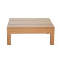 Banc Aris 40 cm - assise et piètement Iroko