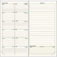 Recharge Agenda 2024 EXACOMPTA SAS Visuel 7 - 15x21cm - 1 semaine sur 2  pages