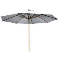 Parasol bois rond Ø 3 m