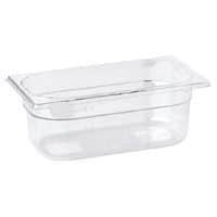 Bac gastronormes en copolyester GN 1/2 transparent