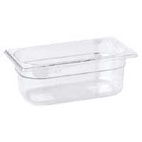 Bac gastronormes en copolyester GN 1/4 transparent