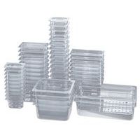 Couvercle bac gastronormes copolyester GN 2/1 transparent