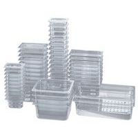 Couvercle bac gastronormes copolyester GN 1/3 transparent