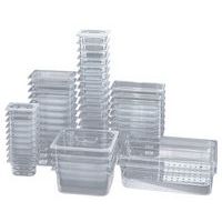 Couvercle bac gastronomes copolyester GN 1/6 transparent