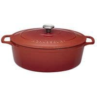 Cocotte en fonte ovale 33 cm Rubis Sublime Chasseur