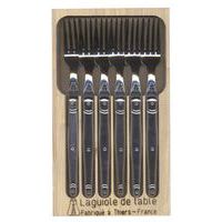 Fourchette Laguiole inox Jean Dubost