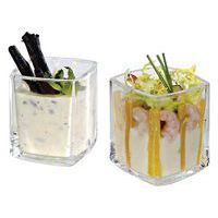 Verrine Mises en bouche Kube La Rochere