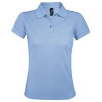 Polo de travail femme polycoton Prime Women - Manches courtes