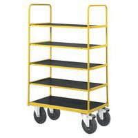 Chariot haut - 5 plateaux - Force 400 kg