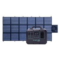 Station portative IZYWATT 2400 + Panneau solaire pliant 400W