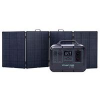 Station IZYWATT 1500 + Panneau solaire pliant cadré 315W