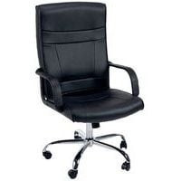 Fauteuil de direction Saturna noir - Manutan Expert