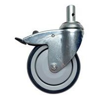 Roue pivotante à blocage directionnel 125mm pour Chariot hygirack-Sclessin Fonction Linge