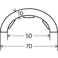 rond pour protection des tubes