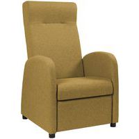 Fauteuil de repos Marsan pied hêtre tissu polyester GGI