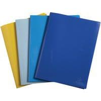 Porte-vue semi-rigide Bee Blue 40 vues A4 - x20 assortis - Exacompta