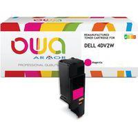 Toner remanufacturé Dell 593-11142 - Dell 593-11018 - Magenta - Owa