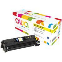 Toner remanufacturé HP C9702A-Q3962A-Canon 701Y-EP-87Y-Jaune - Owa