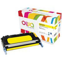 Toner remanufacturé HP Q6472A - Canon 717Y - Jaune - Owa