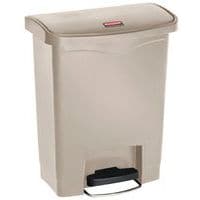 Collecteur Slim Jim Step On Front Step plastique 30 L_Rubbermaid