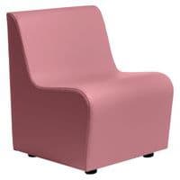 Fauteuil Ergo 1 place tissu simili cuir Spouf