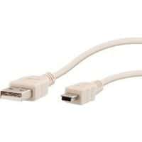 Cable USB male vers mini USB male - TNB