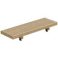 Banquette basse Modulam 2 pieds traité classe IV Mobextan