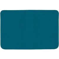 Tapis de sortie de bain Bleu lagon - Mircofibre - Arvix